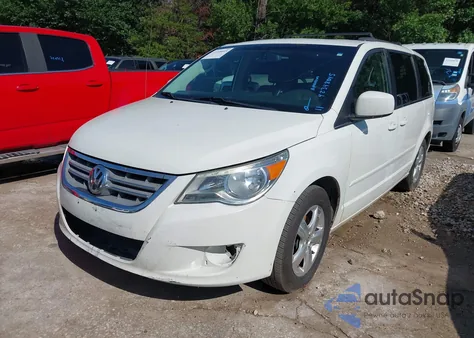 2011 Volkswagen Routan Sel из США, поврежденный, VIN 2V4RW5DGXBR691854
